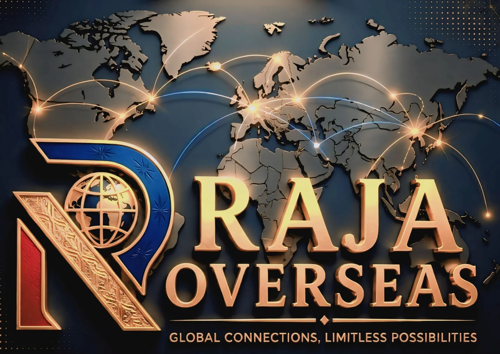 Raja Overseas Logo